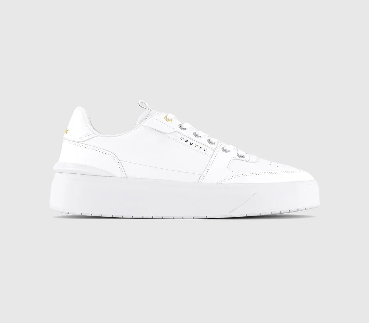 Cruyff Endorsed Tennis Trainers White