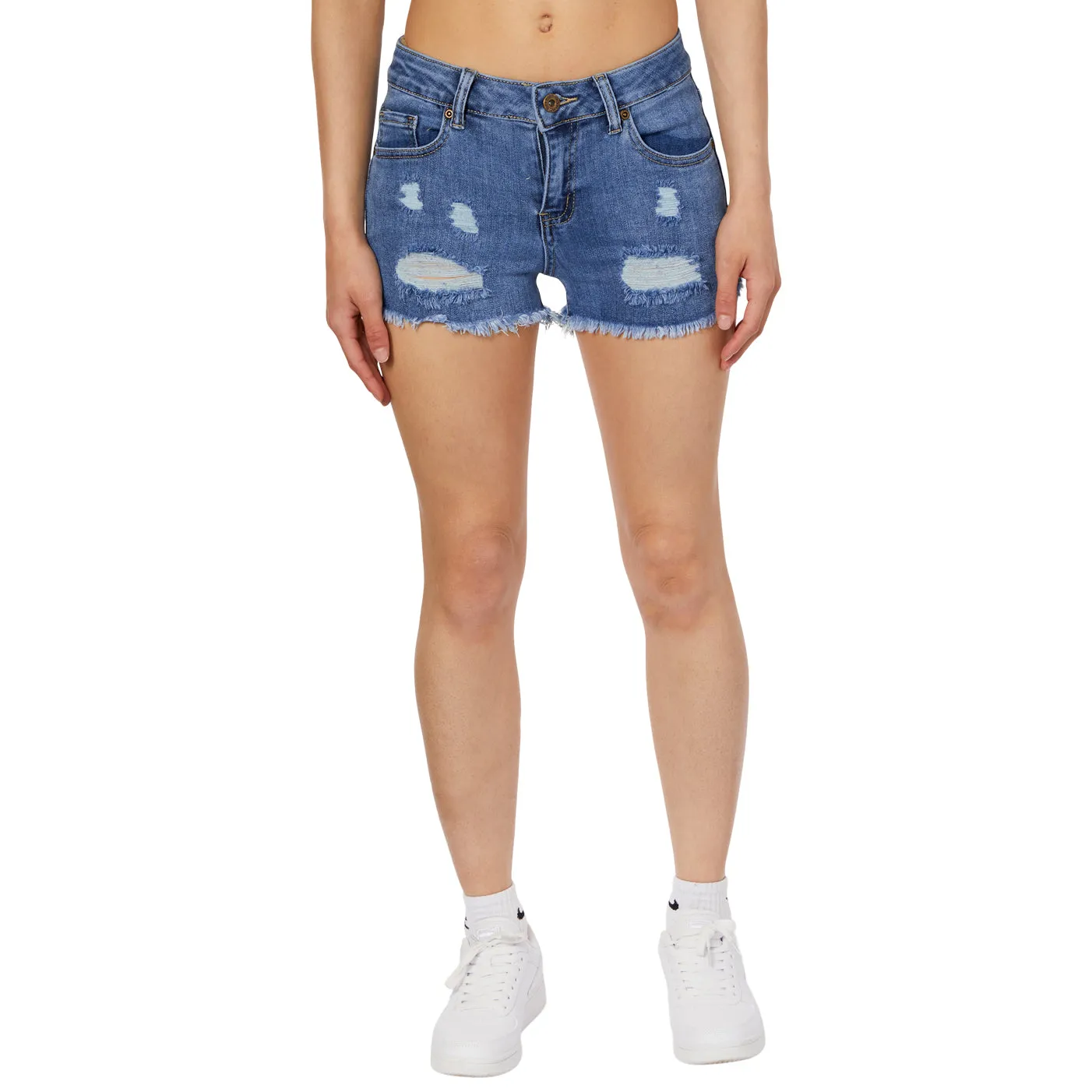 Cut Off Denim Short