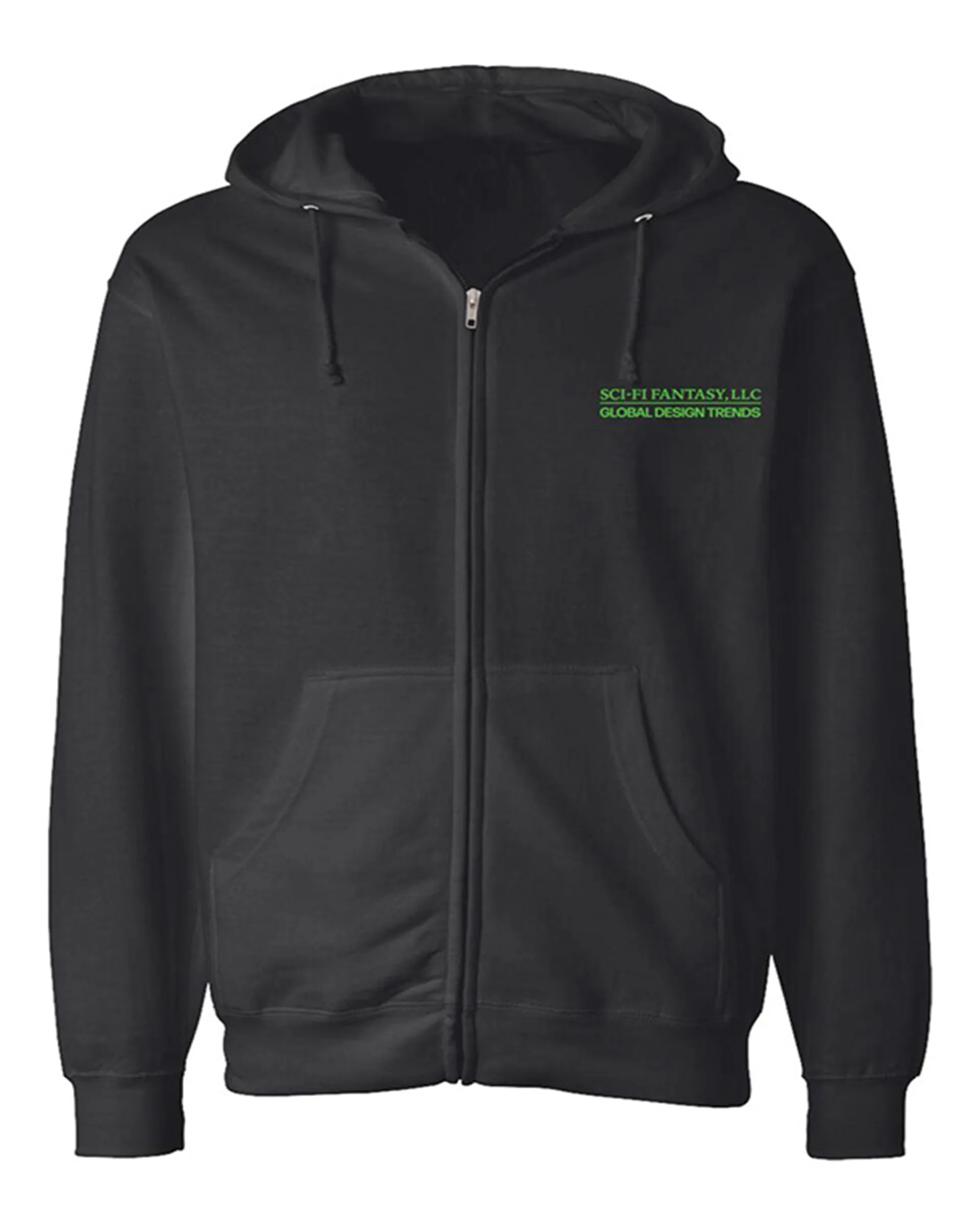 Design Trends Zip-Up Hoodie