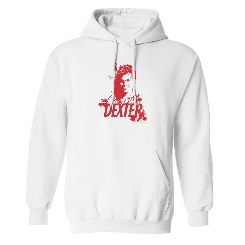 Dexter Blood Spatter Dexter Fleece Hooded Sweatshirt