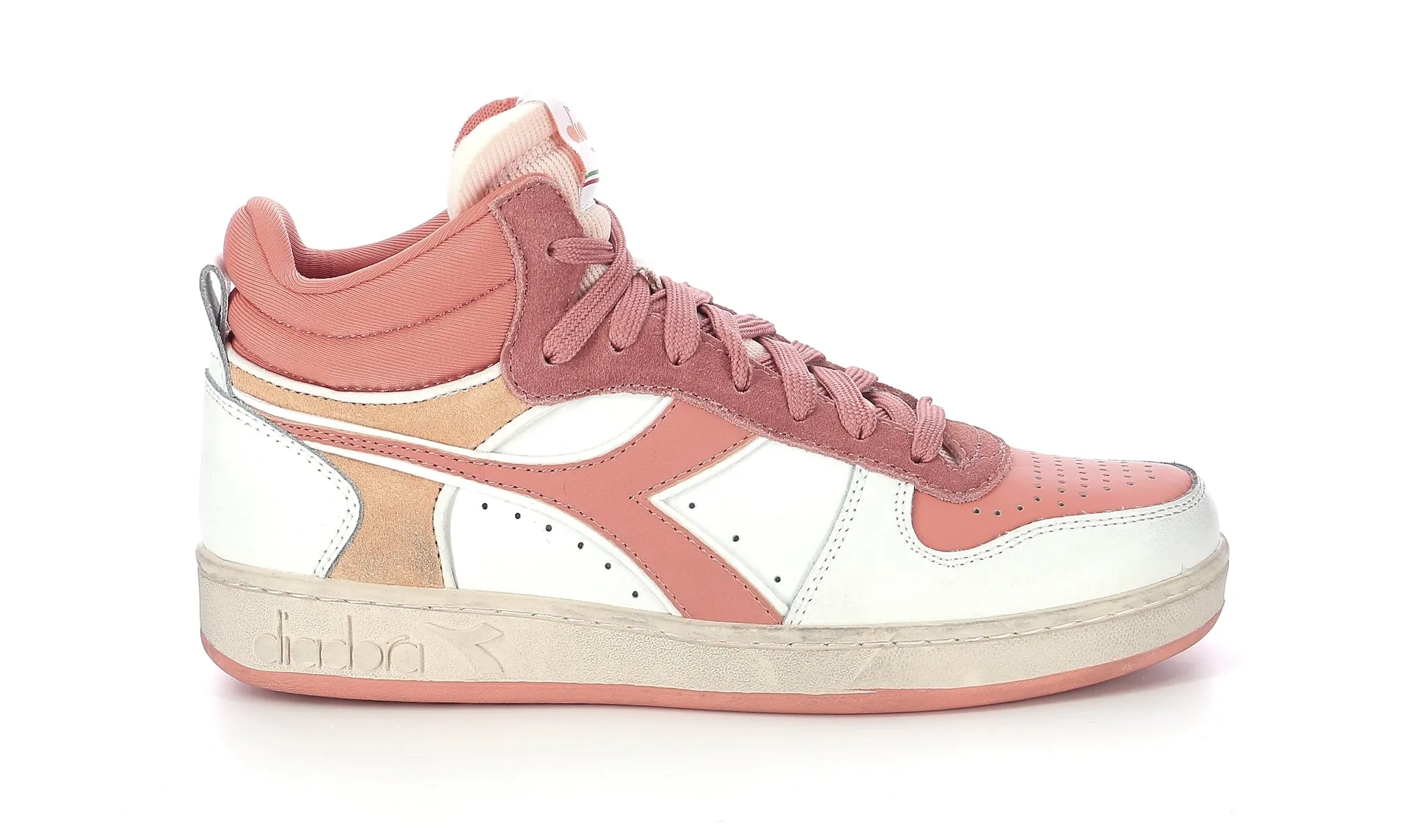 Diadora - Sneakers Hautes Magic Bas Dem I - Coral Haze/Beach Sand - Femme