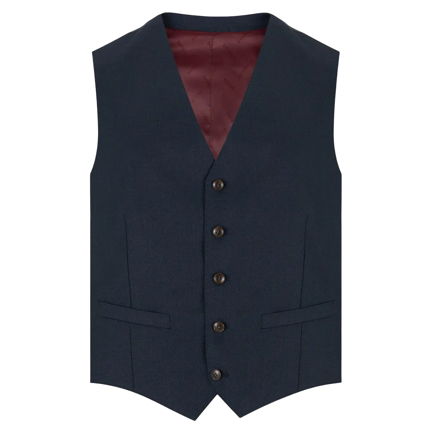 Douglas Hopsack Suit Waistcoat