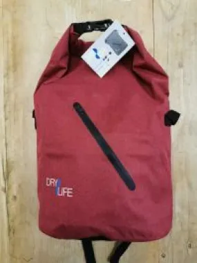 Dry Life 40L Dry Bag Backpack 2021 in Red