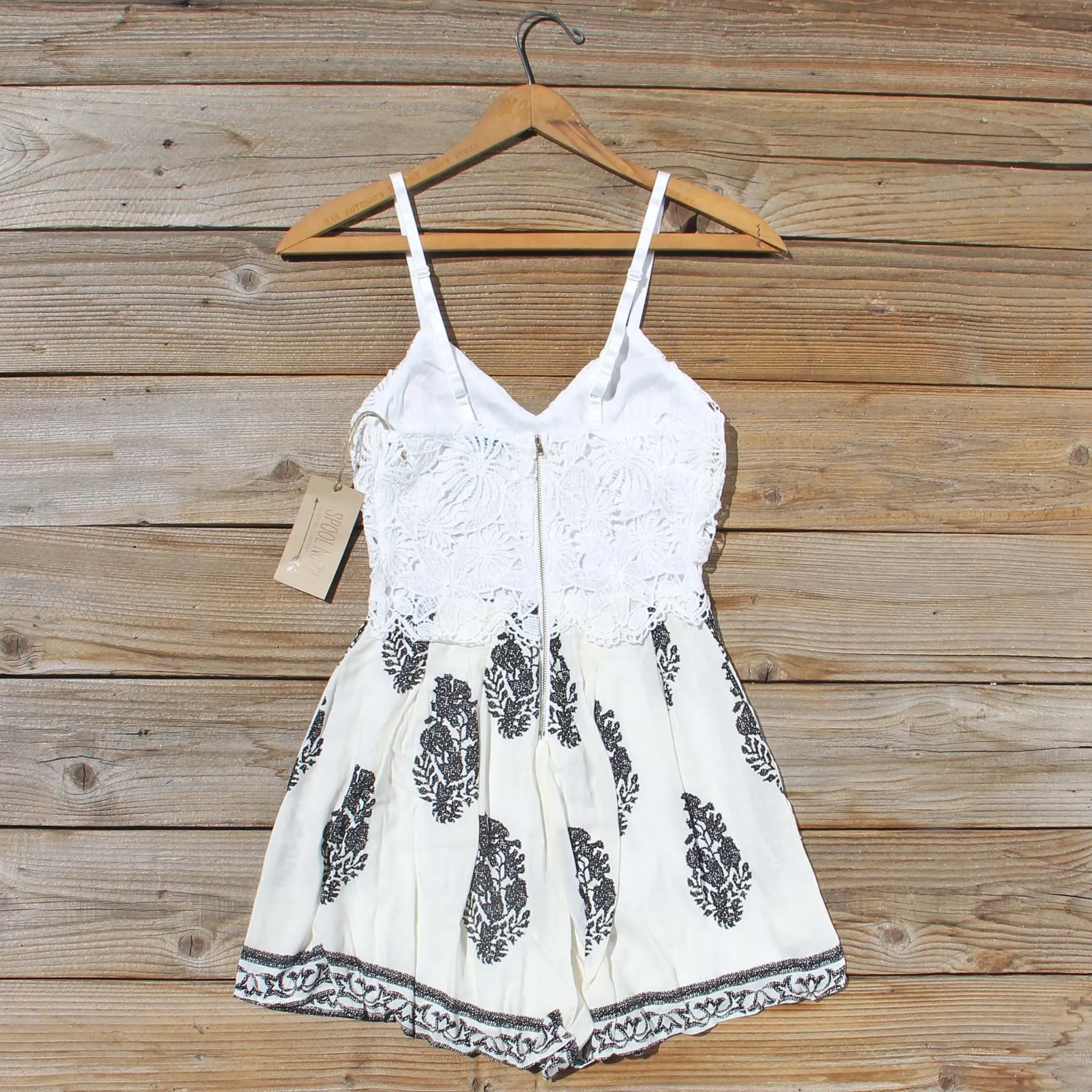 Dryden Romper in Midnight
