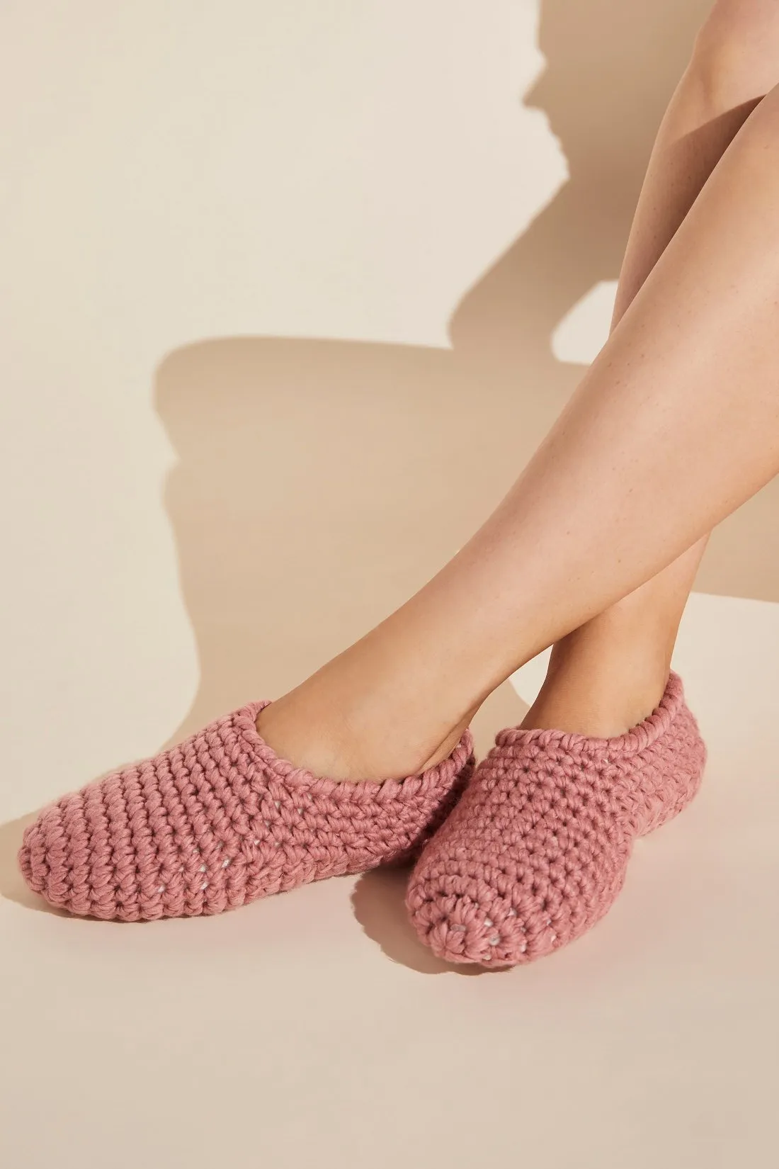 Eberjey Plush Ankle Slipper Socks in La Rosa 