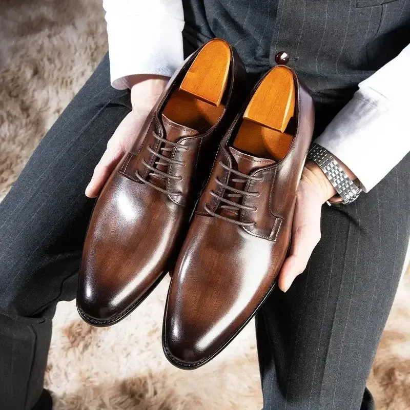 Eco - Men's vegan leather oxford dress shoes