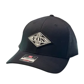 EOS Patch Logo Trucker Hat - Black/Black