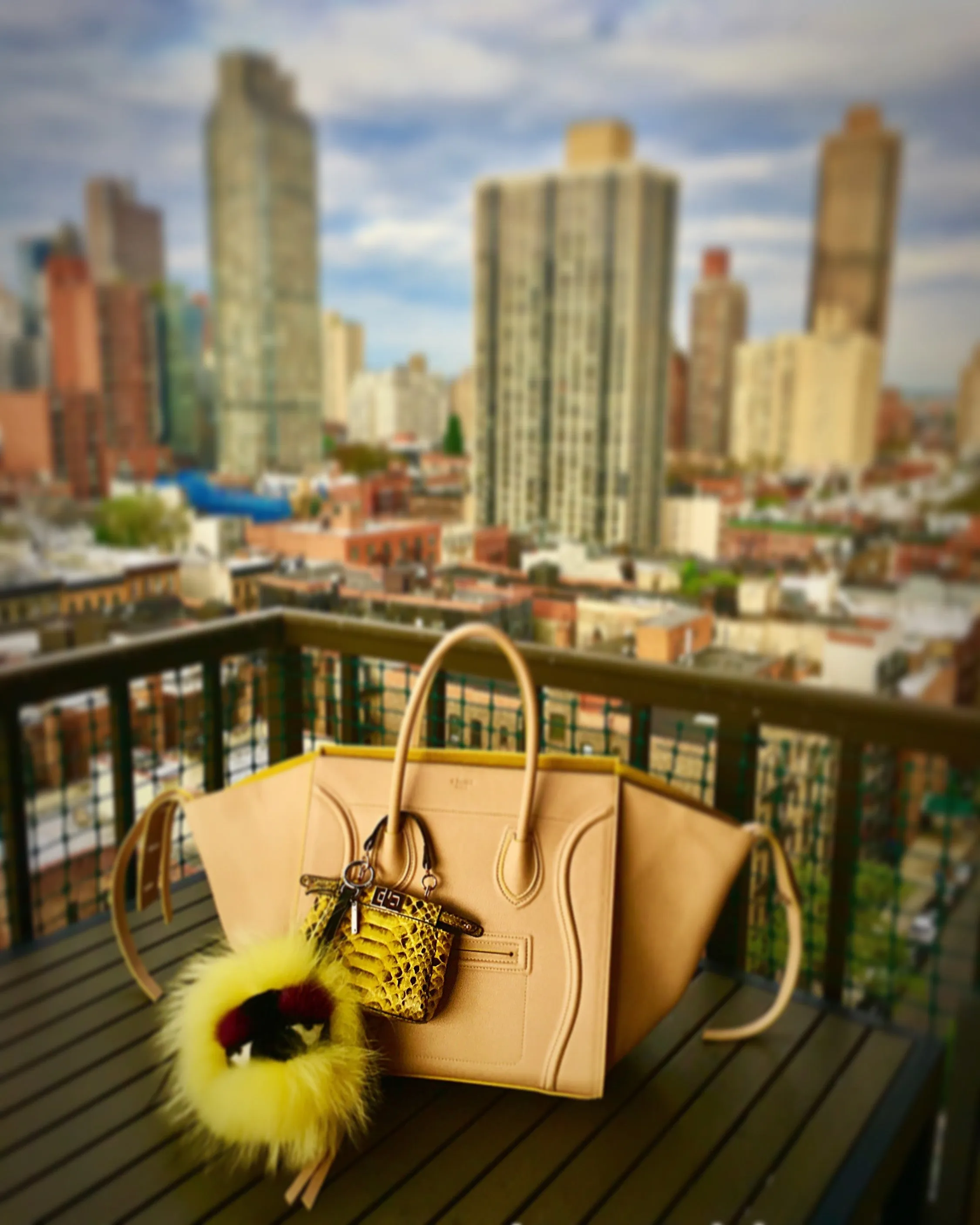 Fendi Dawny Bug Bag Charm