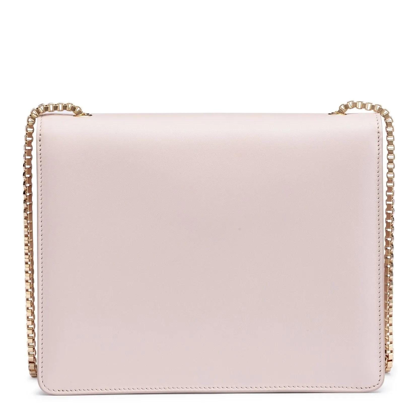 Ferragamo Thalia off-white leather Gancini shoulder bag