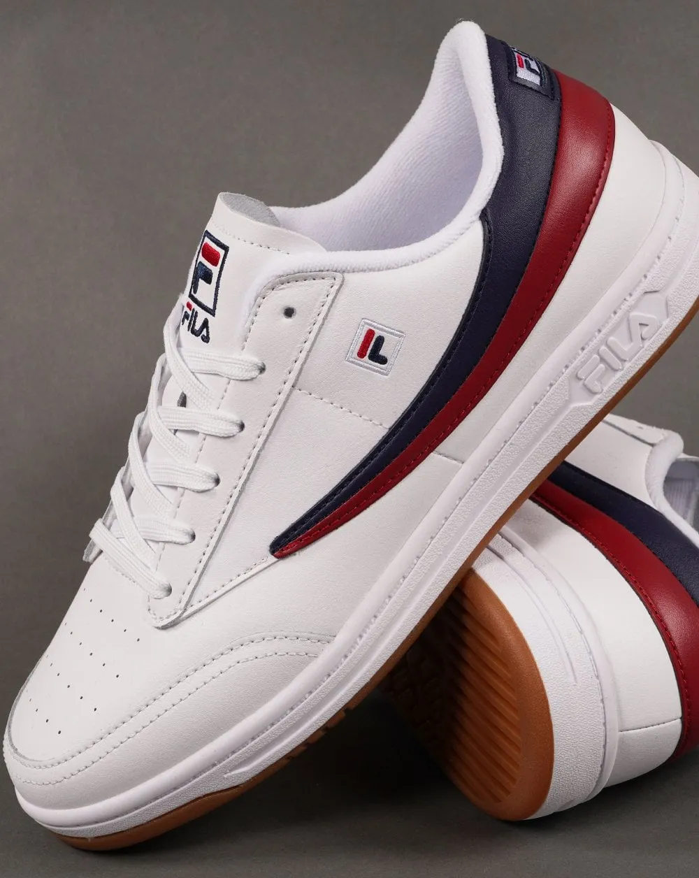 Fila Vintage Tennis 88 Trainers White/Navy/Red