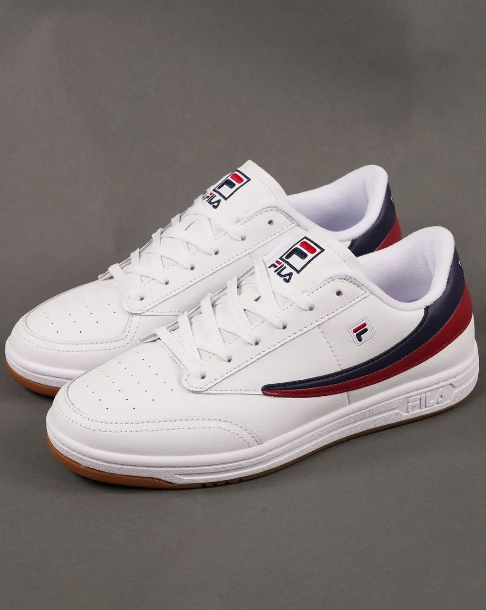 Fila Vintage Tennis 88 Trainers White/Navy/Red