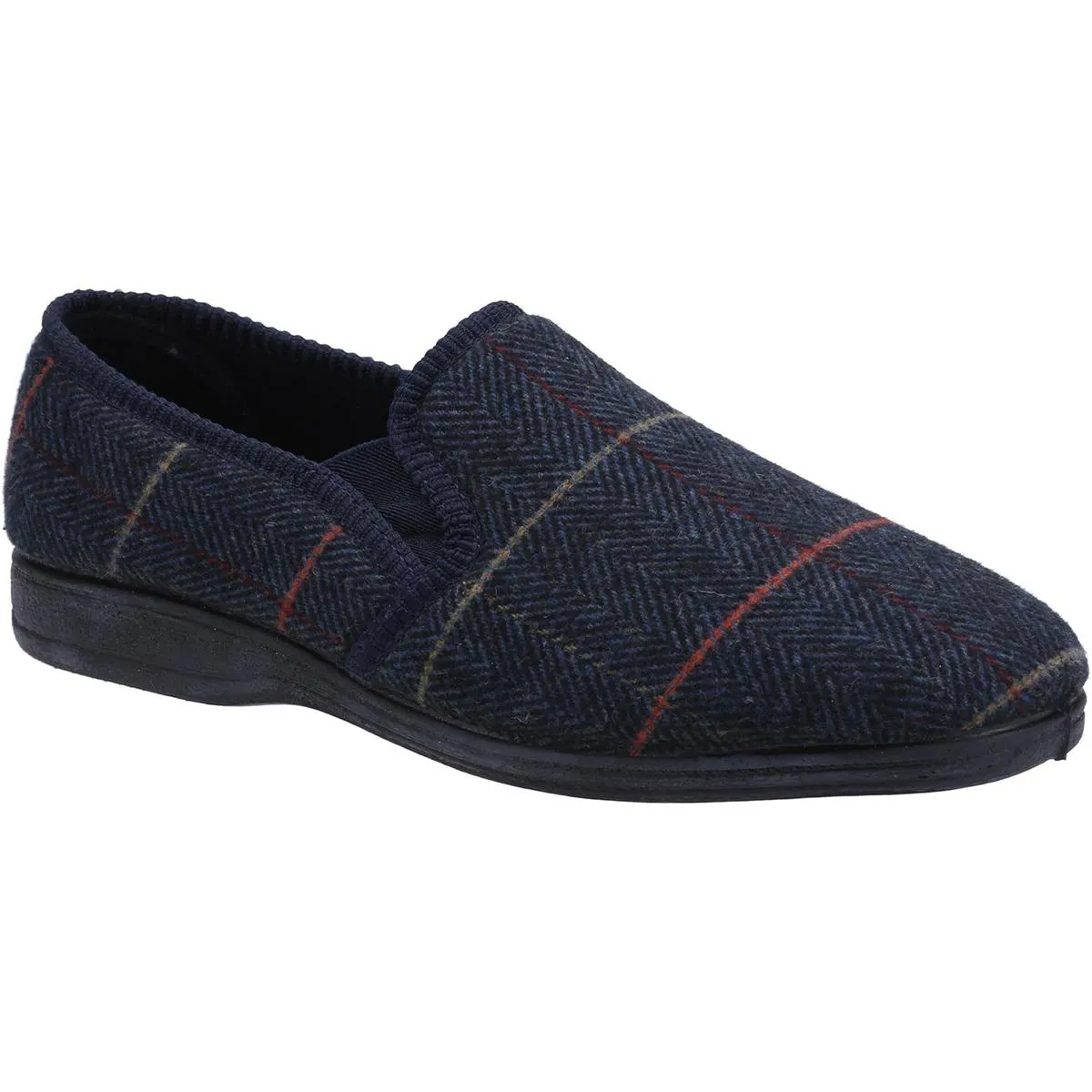 Fleet & Foster Mitchell Slip On Slipper Navy