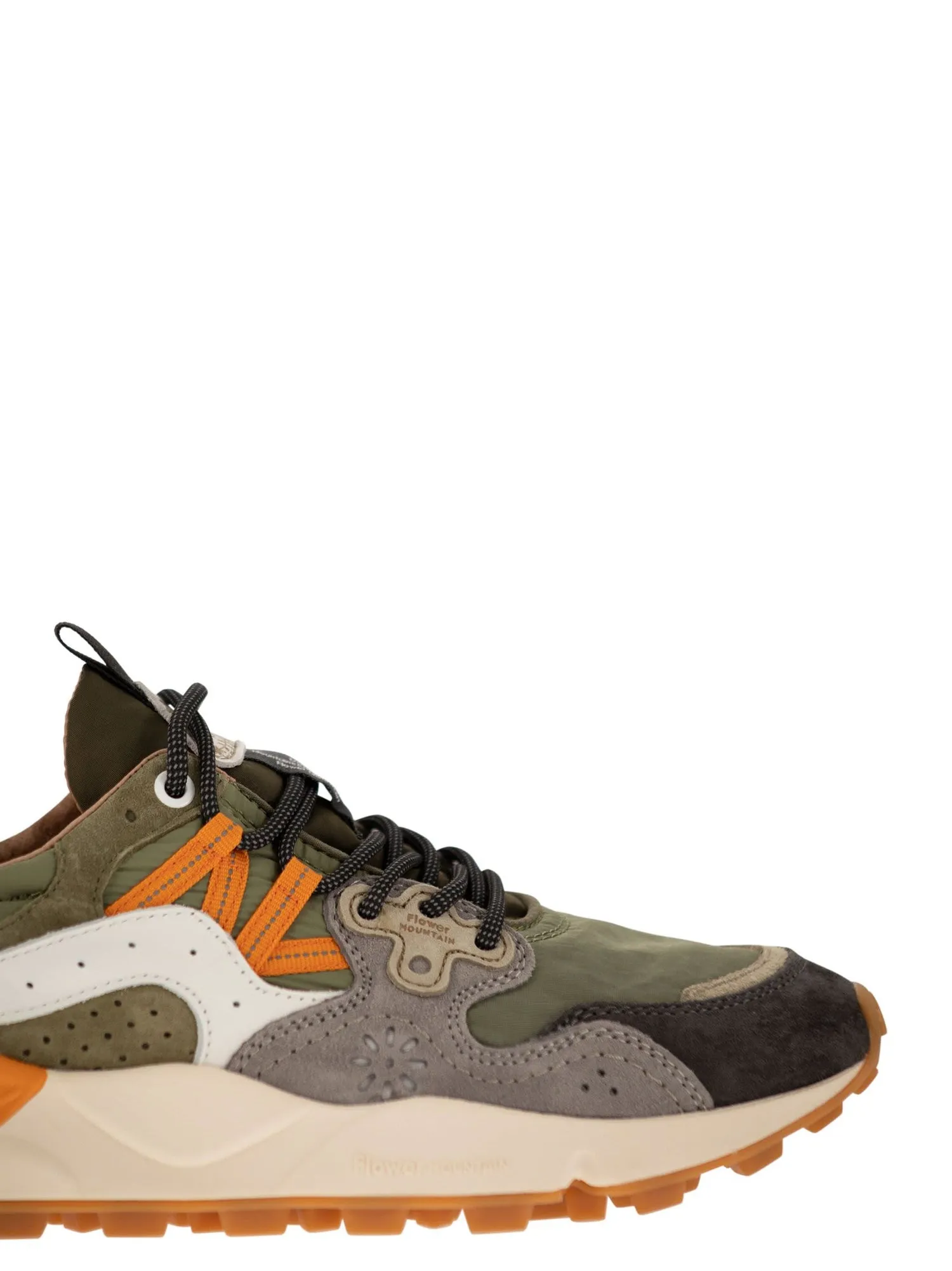 Flower Mountain    Flower Mountain Yamano 3 Sneakers In Suede And Technical Fabric