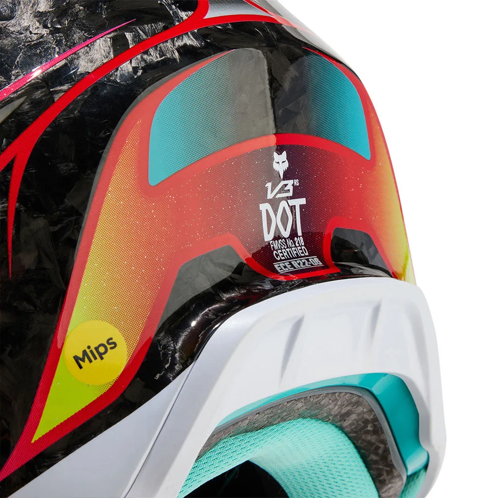 Fox - 2024 V3RS Viewpoint Carbon/Multi Helmet