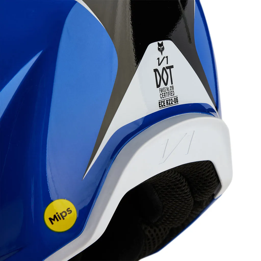 Fox - 2024 Youth V1 Nitro Blue Helmet