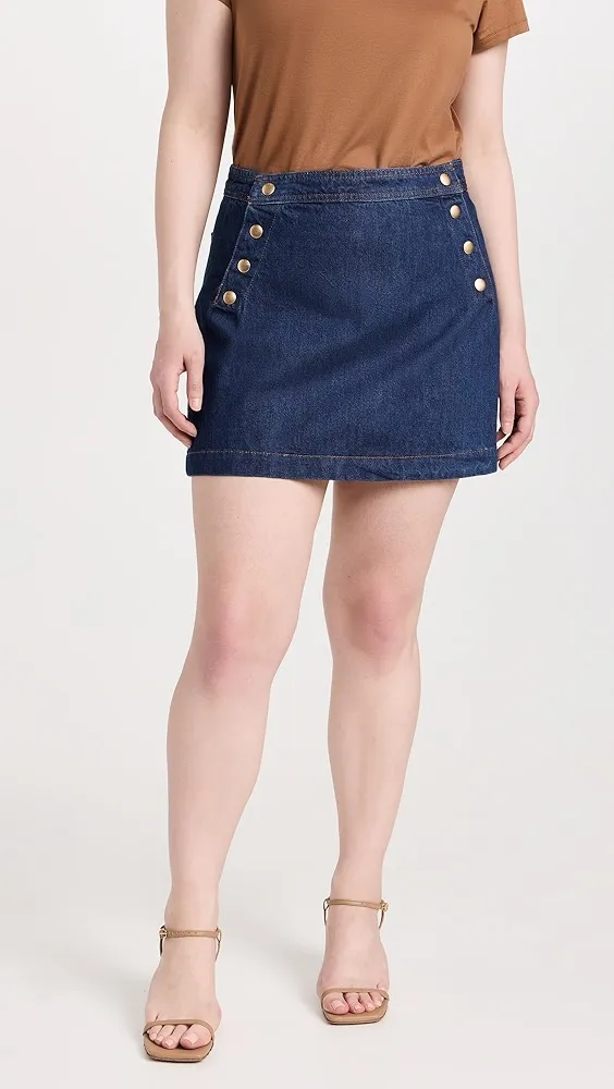 FRAME   Sailor Snap Skirt 