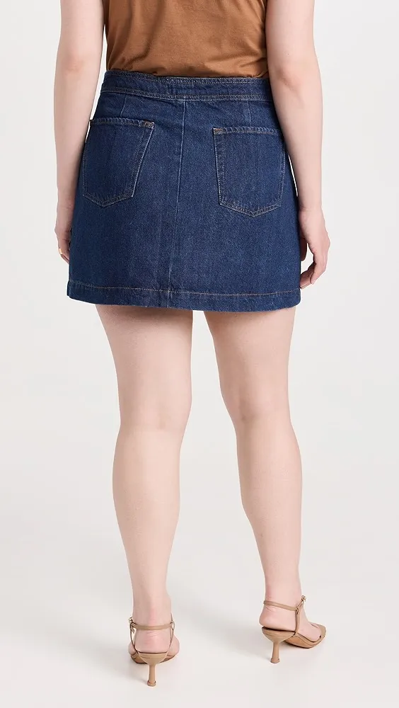 FRAME   Sailor Snap Skirt 