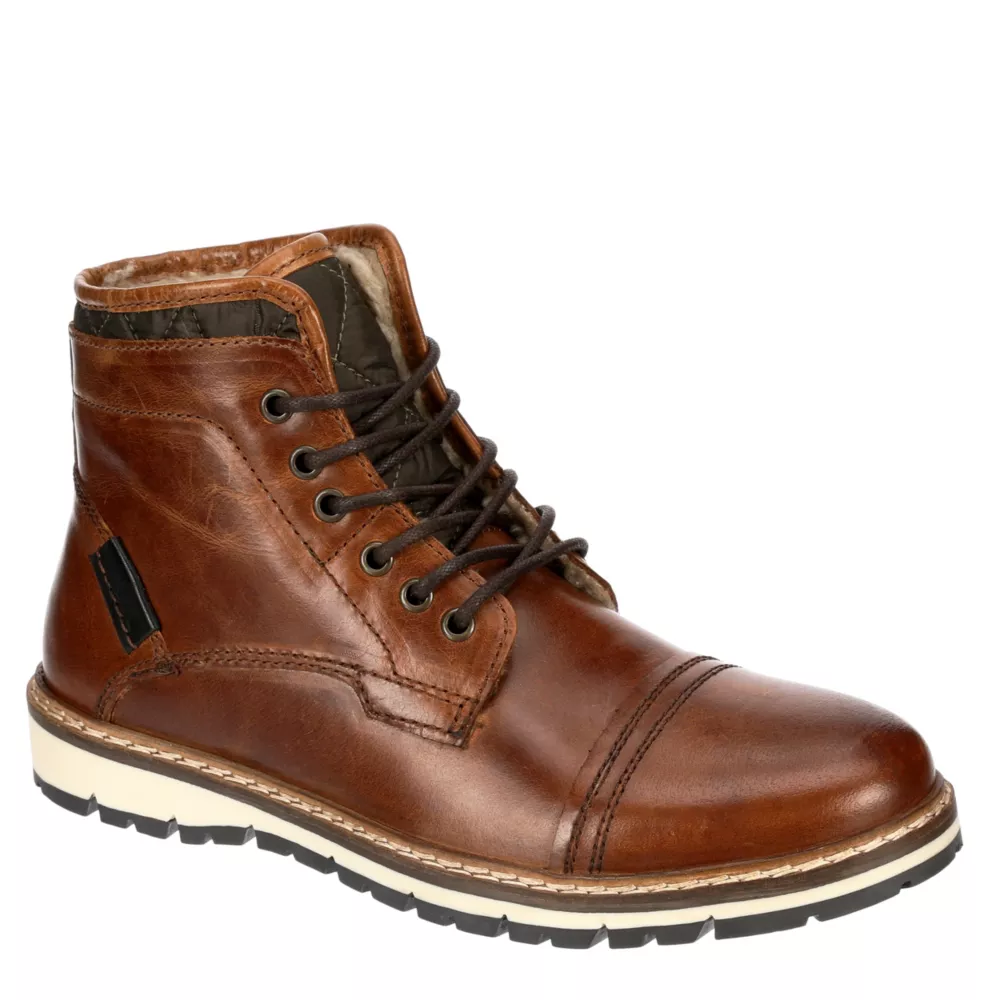 FRANCO FORTINI  MENS BLAKE LACE-UP BOOT