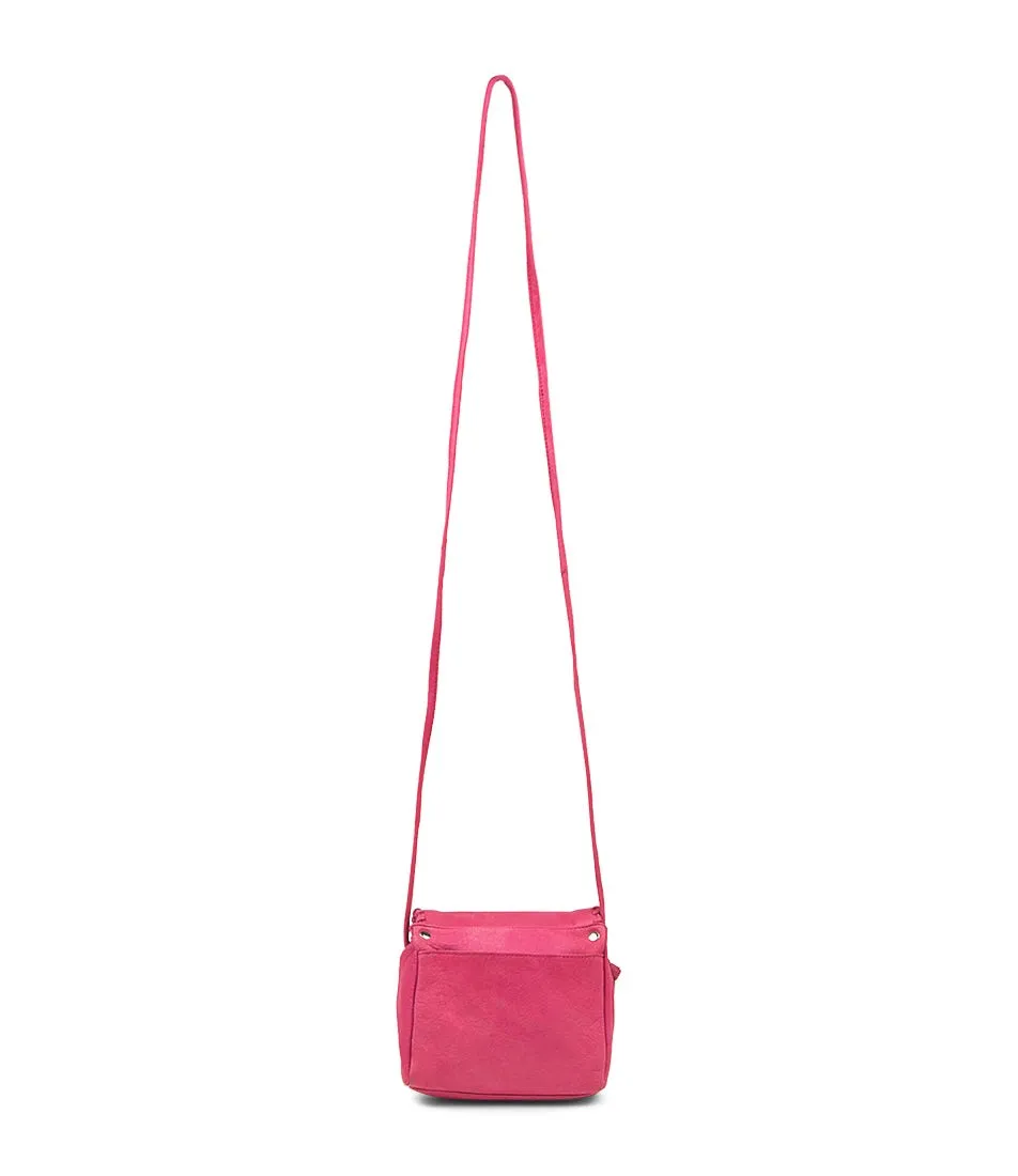 GABEE Tyla Fuchsia Leather Bag