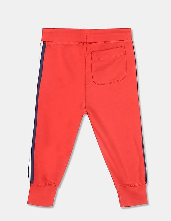 GAP Baby Red Graphic Pull-On Joggers