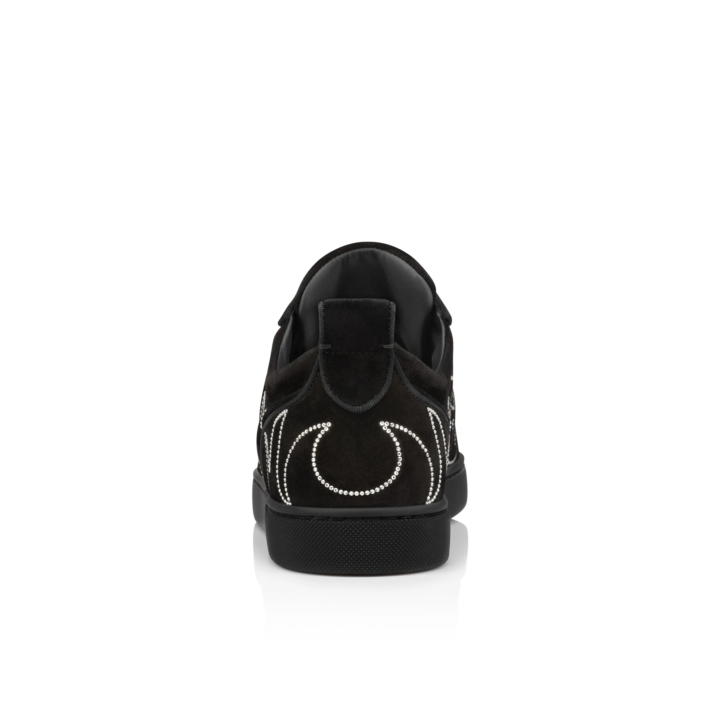 Giddy Vieira Strass Sneakers - Veau velours and strass - Black - Women