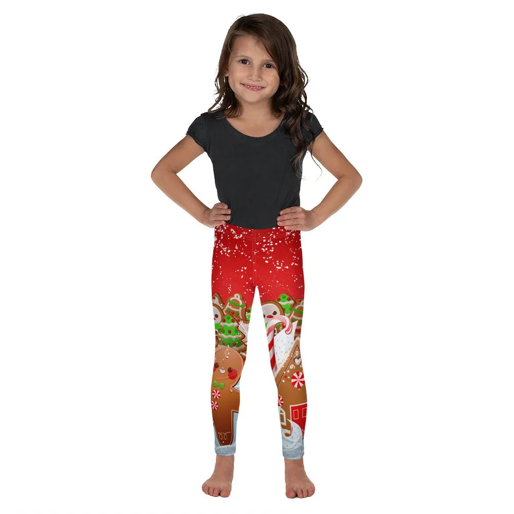 Gingerbread Man Kid's Leggings