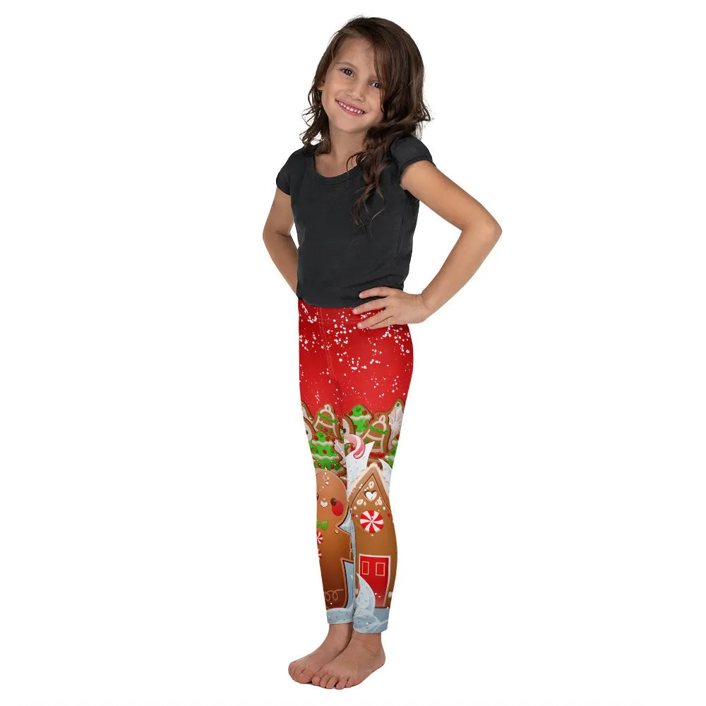 Gingerbread Man Kid's Leggings