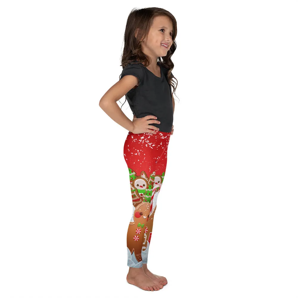 Gingerbread Man Kid's Leggings