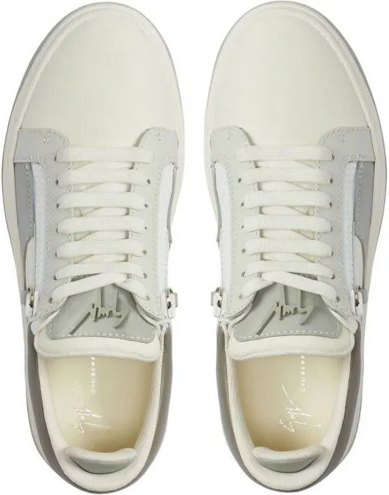 Giuseppe Zanotti GZ94 panelled sneakers Grey