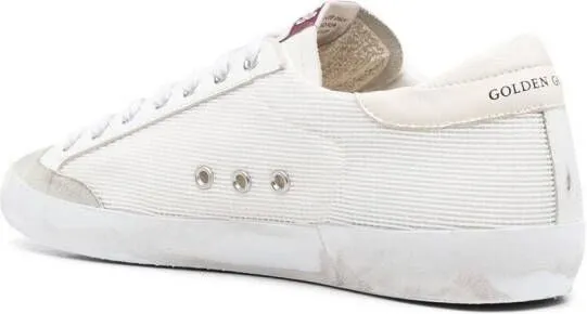 Golden Goose star-patch sneakers White