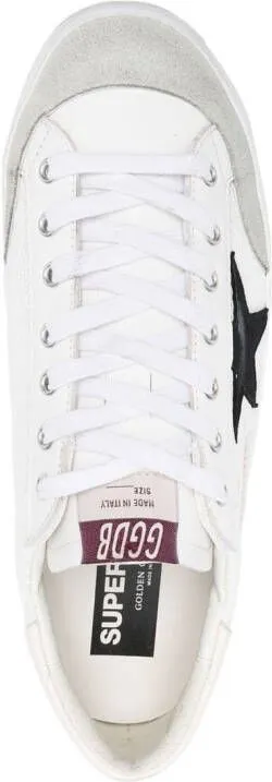 Golden Goose star-patch sneakers White