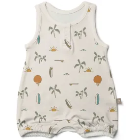 Goumi Quick Change Romper, Surf's Up