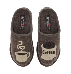 Haflinger Flair Coffee Slipper Earth