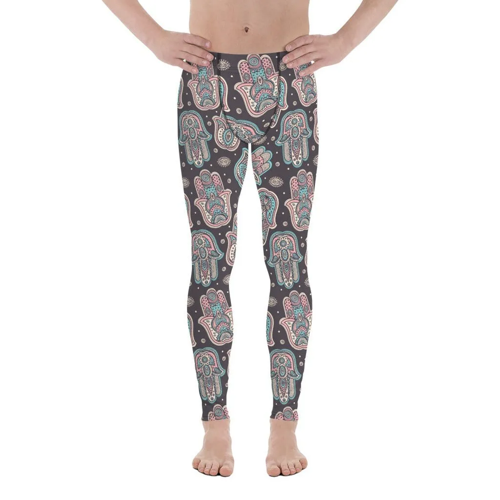 Hand Drawn Hamsa Men's Leggings