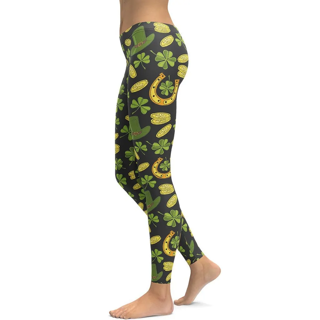 Happy St. Patrick's Leggings