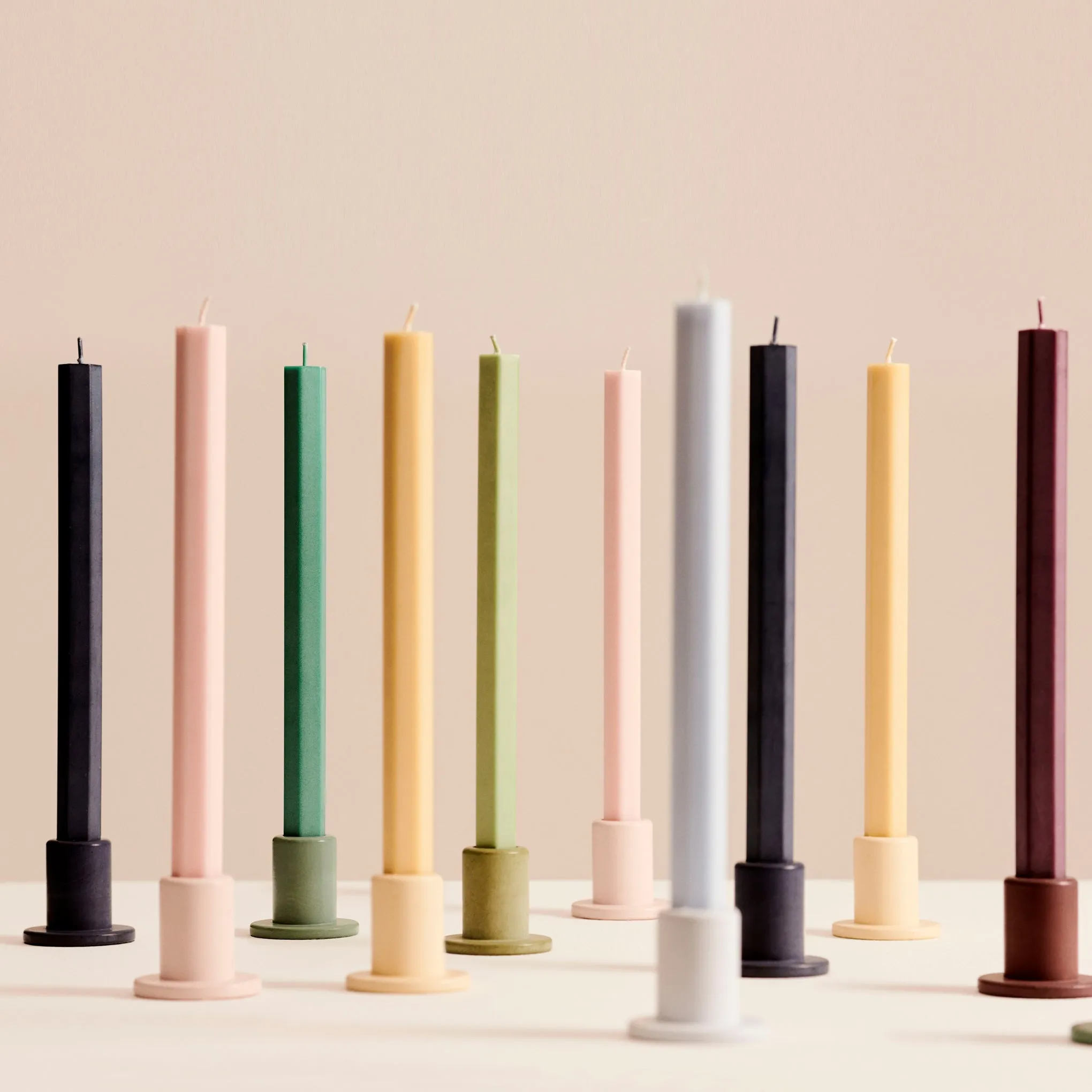 HAY Shape Candles - Set of 4