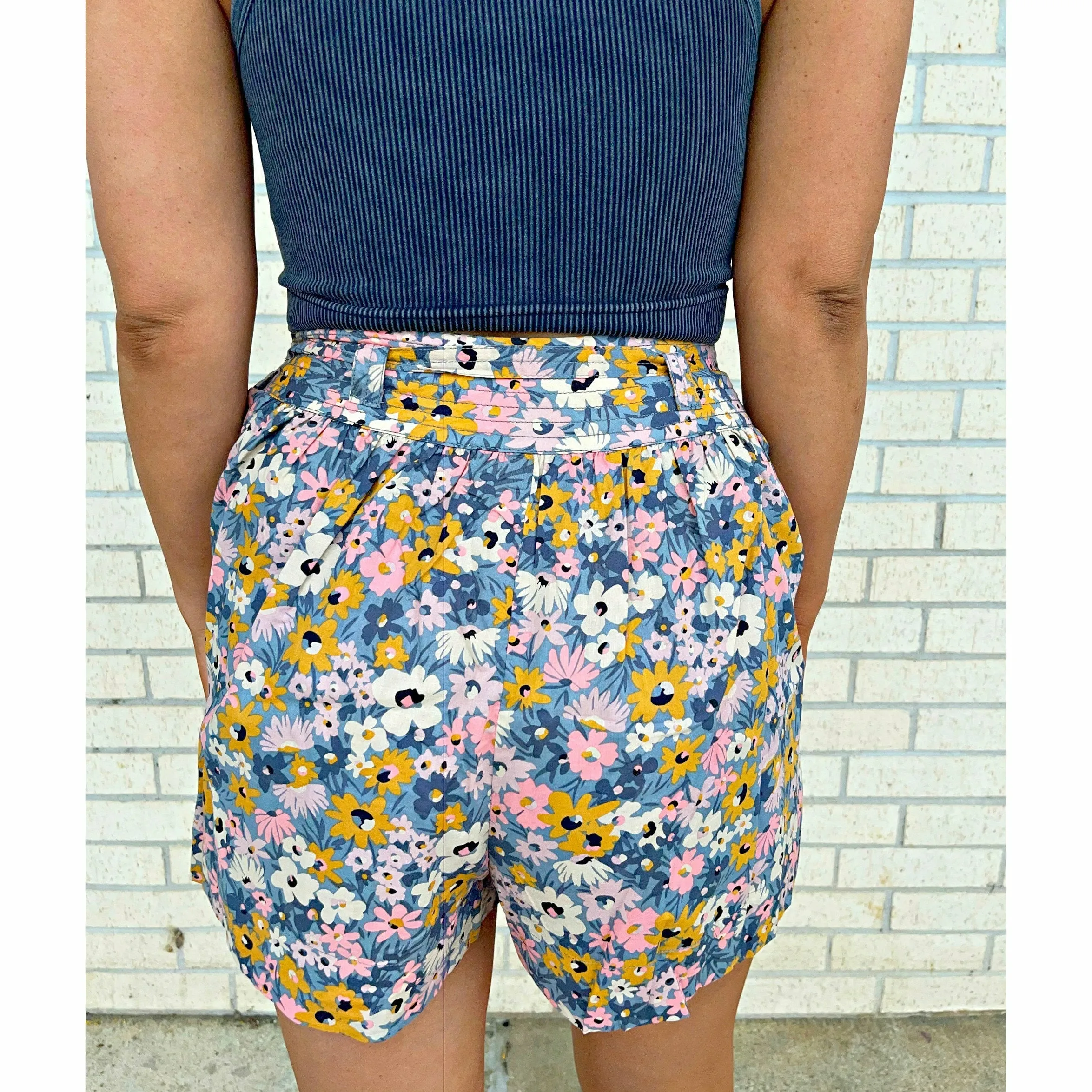 Haylee Floral Comfy Short