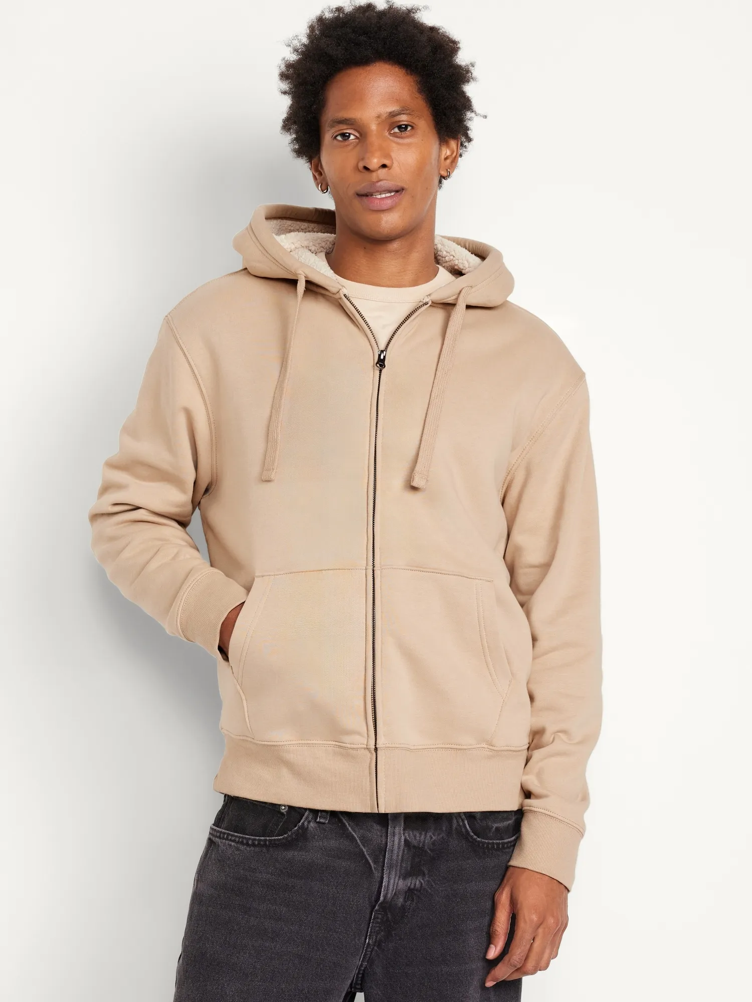 herpa-Lined Zip Hoodie