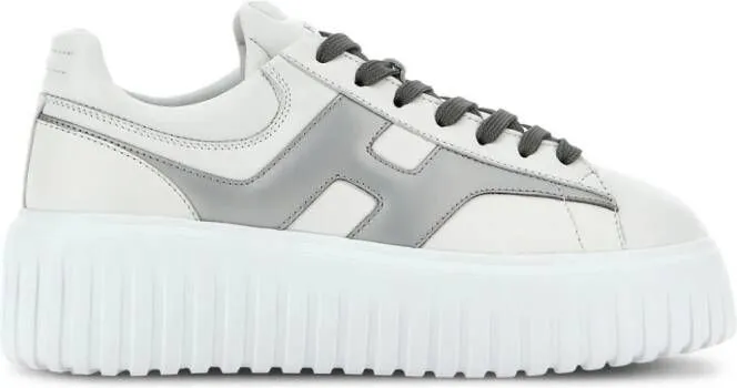 Hogan H-Stripes platform sneakers White