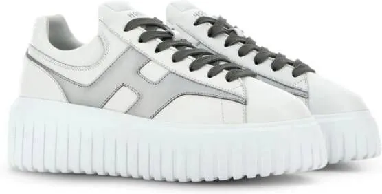 Hogan H-Stripes platform sneakers White