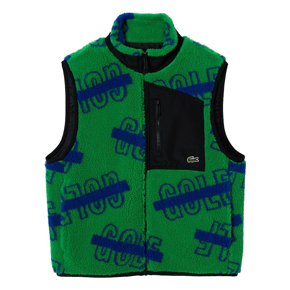 Hudson's Bay Sleeveless Zipped Polar Fleece Vest