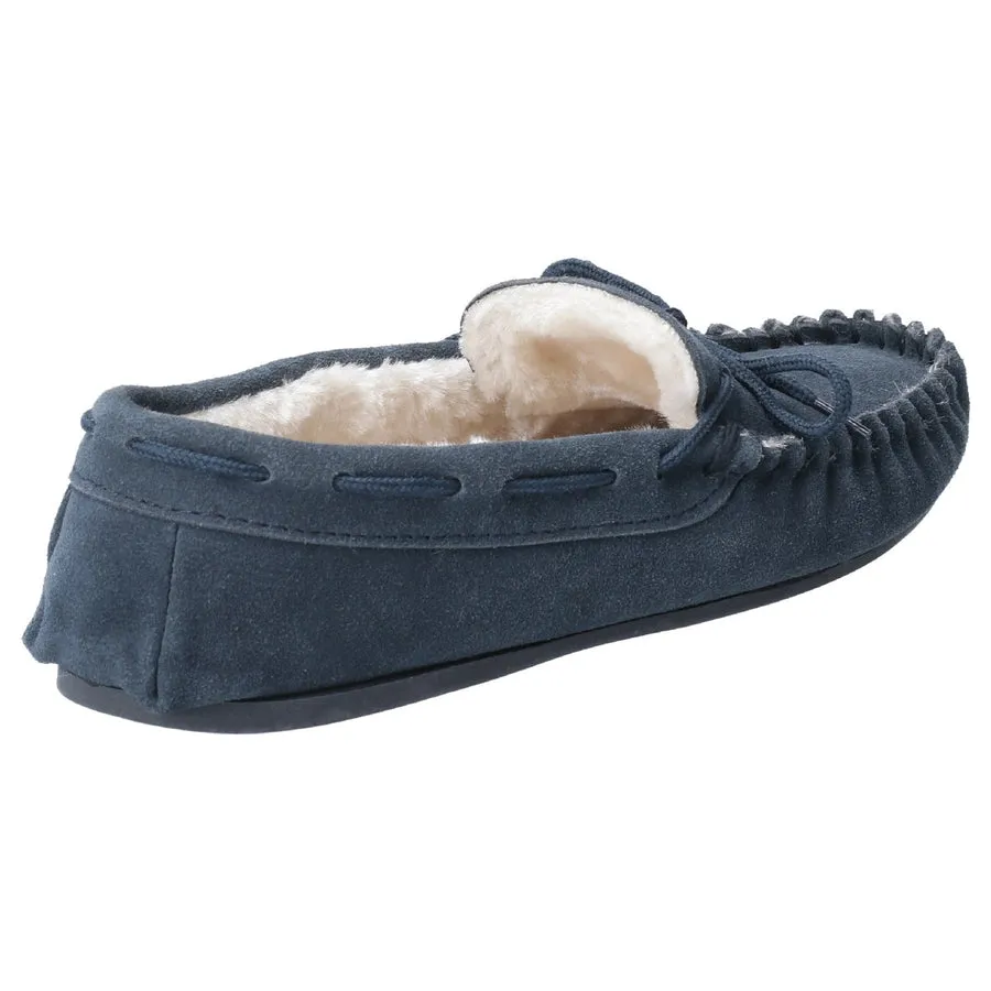 Hush Puppies HPW1000 69 Allie Slipper 3 Navy