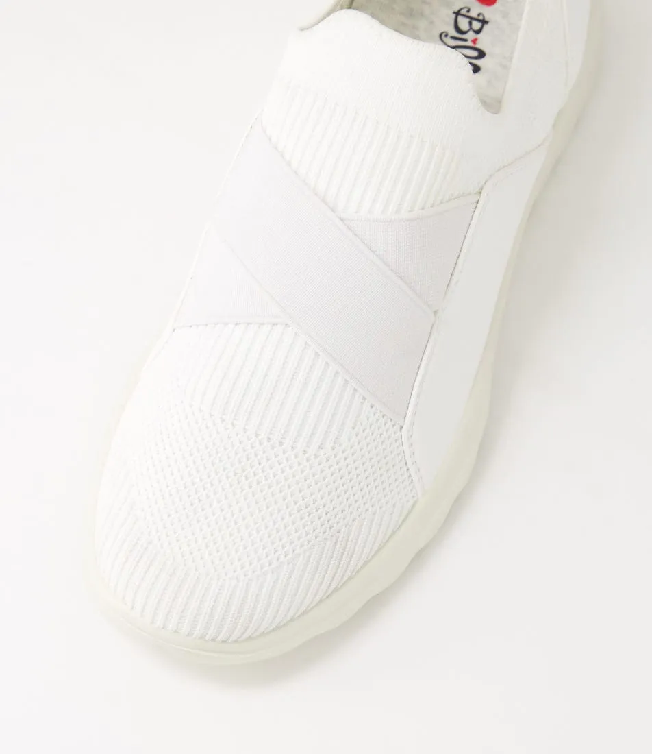 I LOVE BILLY Noemi White Knit Sneakers