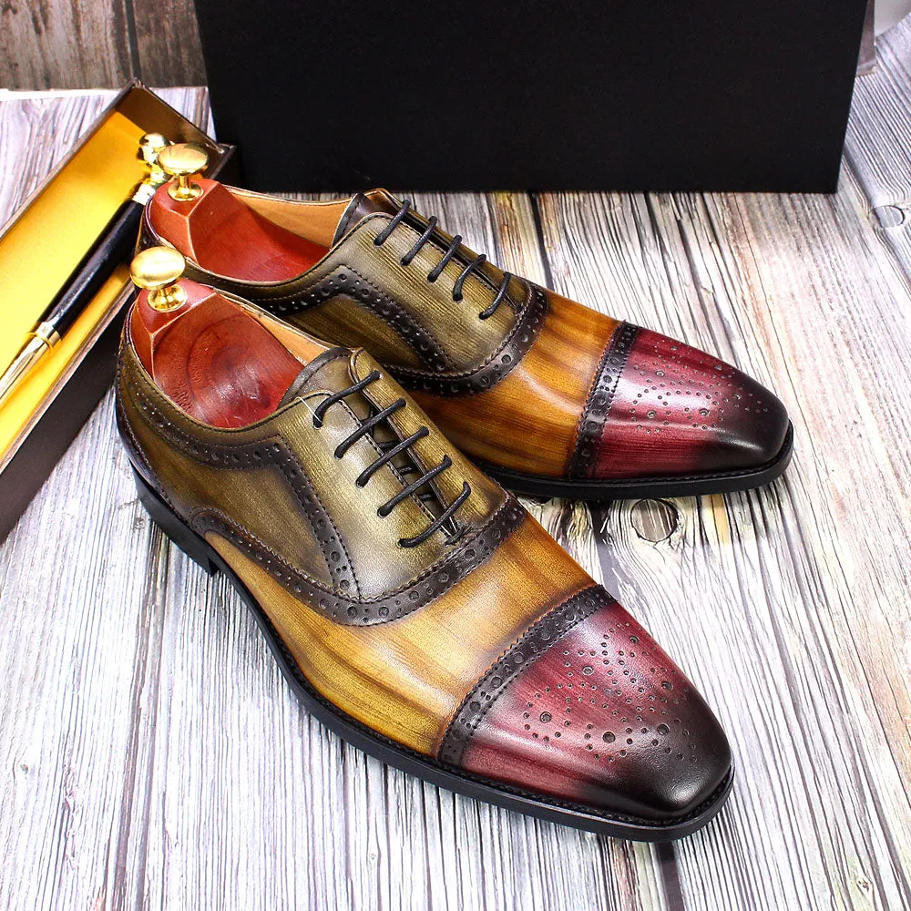 il Gestore -  Luxury Men's Oxford Dress Shoes - Spectator