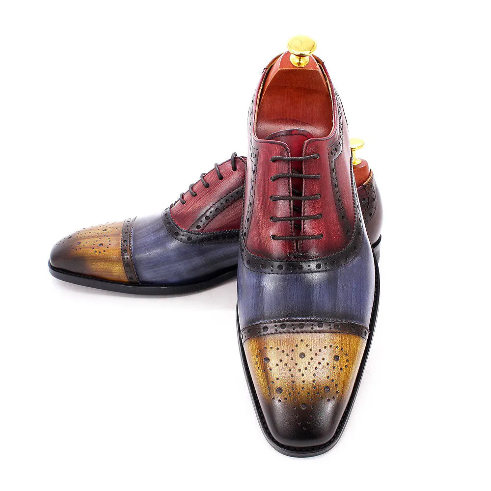 il Gestore -  Luxury Men's Oxford Dress Shoes - Spectator