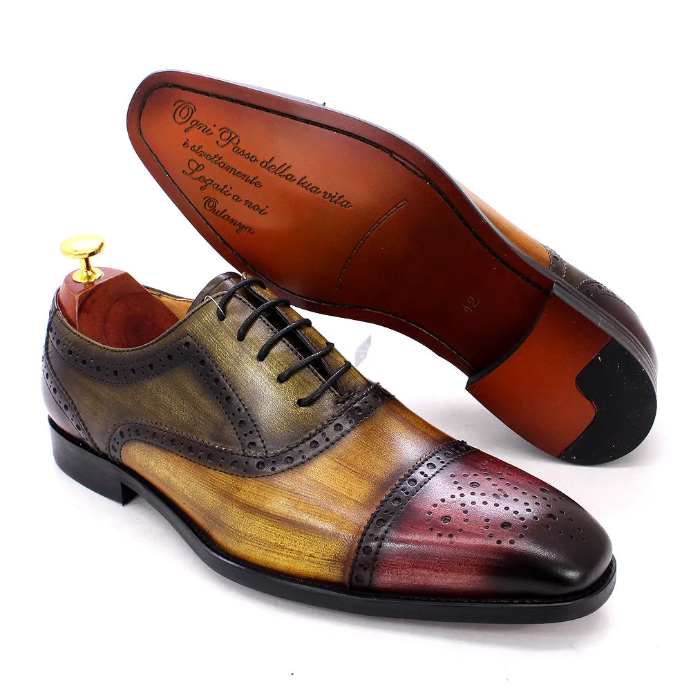 il Gestore -  Luxury Men's Oxford Dress Shoes - Spectator