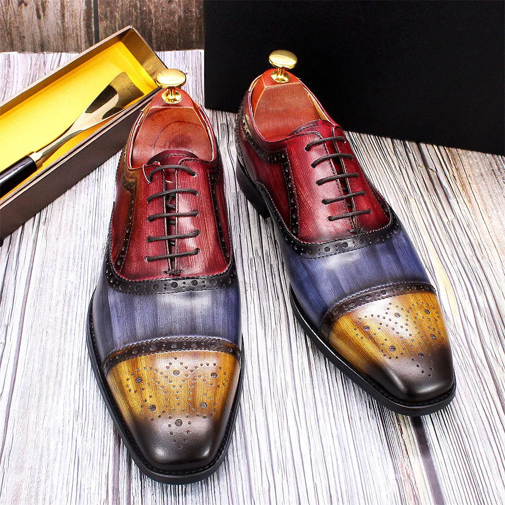 il Gestore -  Luxury Men's Oxford Dress Shoes - Spectator