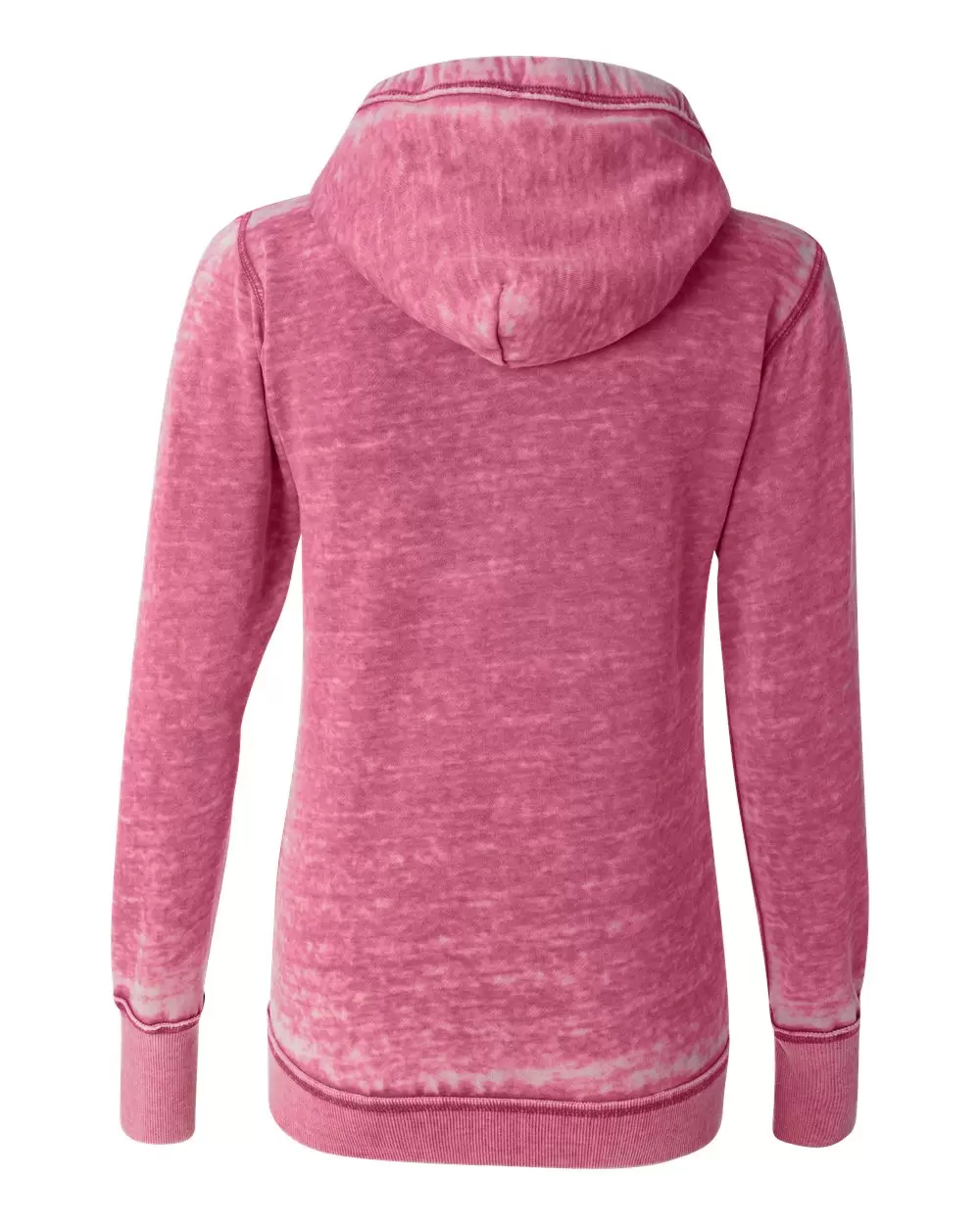 J America 8913 Women's Zen Fleece Full-Zip Hooded Sweatshirt SKU: 8913