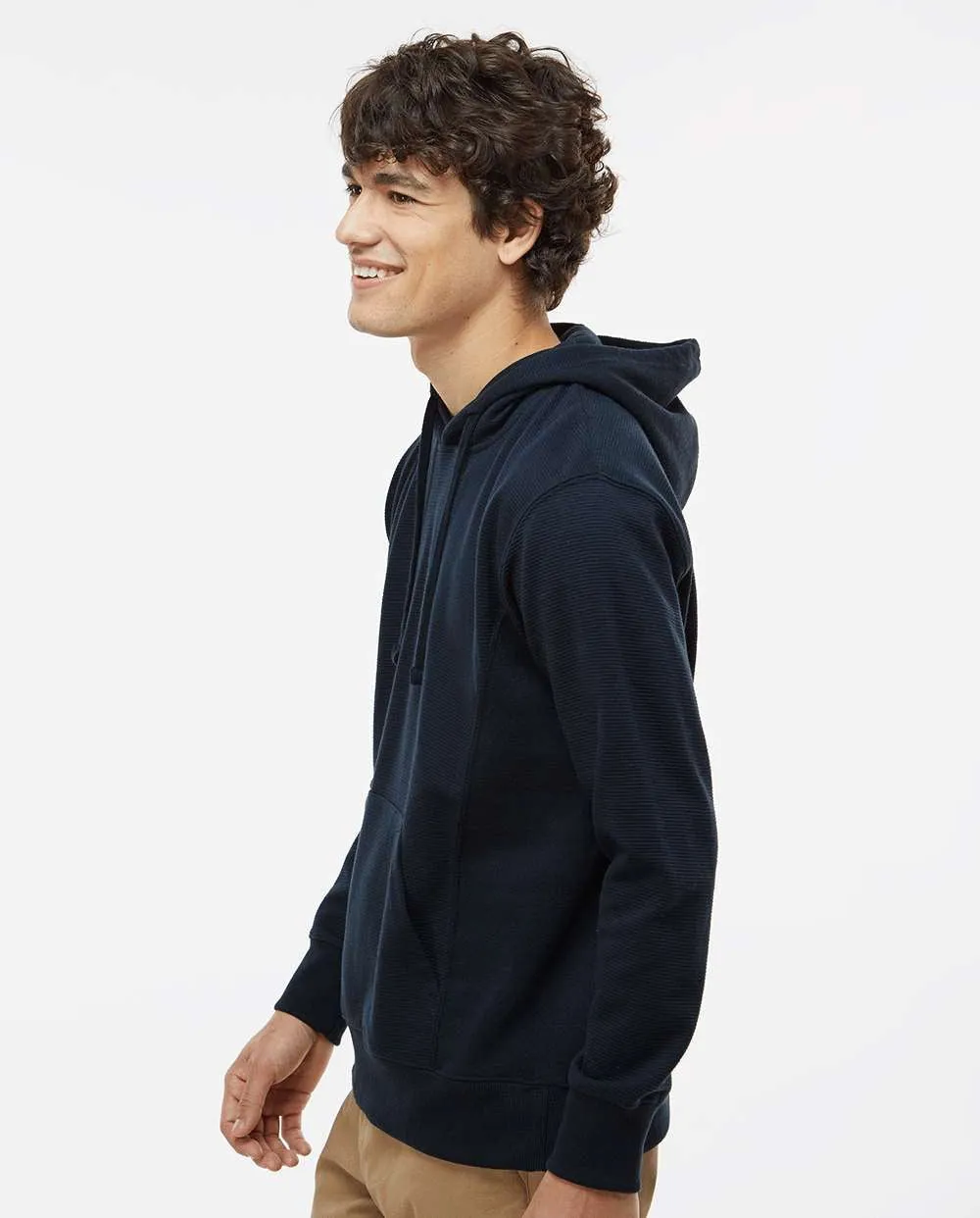 J. America Ripple Fleece Hooded Sweatshirt