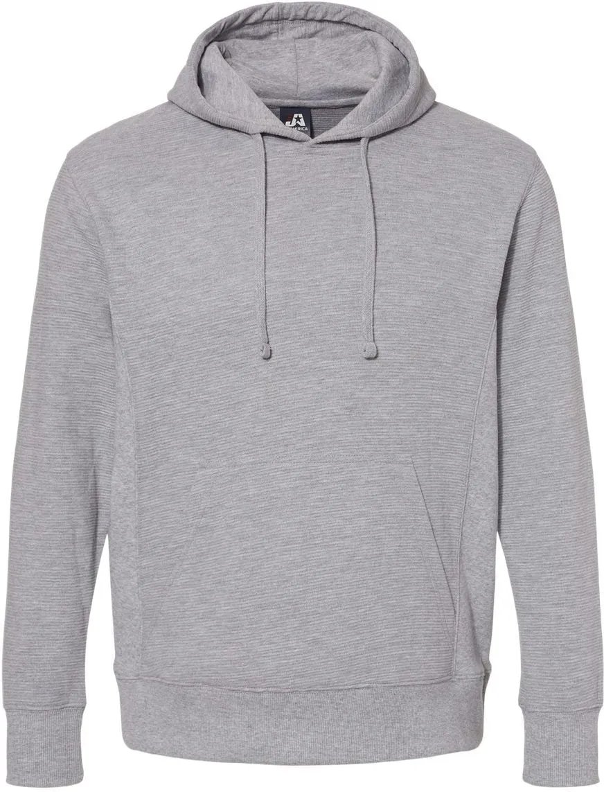 J. America Ripple Fleece Hooded Sweatshirt